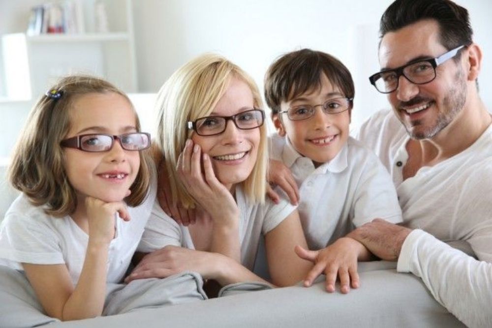 ask family members about their history of eye disease